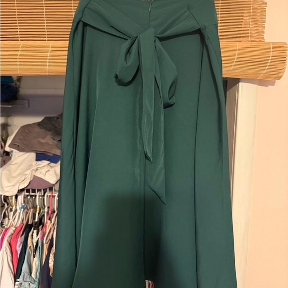 SHEIN Elegant Green Women's Skirt - Picture 3 of 4